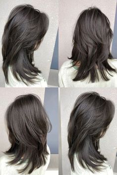 Long Wolfcut Haircut With Bangs, Wolf Haircut, Haircuts For Medium Length Hair