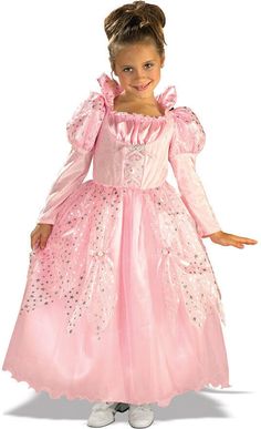 Deluxe Pink Princess Costume For Girls!  Includes Full Long Sleeve Dress.  Available in Medium for Child Sizes 8-10 (49-54in tall).  FAST SHIPPING! All items for sale are IN STOCK in the Atomic Costumes warehouse system.  Atomic Costumes only sells brand new, first quality costumes, ordered directly from the original manufacturer.  All costumes ordered before 3PM eastern time will ship the same day.  With our standard shipping, your costume should arrive in 2-3 business days. Location: E-1 Can't Princess Dresses Pink, Fairy Tale Princess Dress, Pink Princess Costume, Princess Costumes For Girls, Princess Costume Kids, Elizabethan Costume, Princess Dress Fairytale, Ball Gown Princess, Fairy Tale Princess