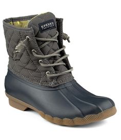 Sperry Saltwater Quilted Waterproof Cold-Weather Duck Boots