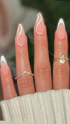 Her Nails, Simple Acrylic Nails, Minimalist Nails, Classy Nails, Funky Nails, Pretty Acrylic Nails