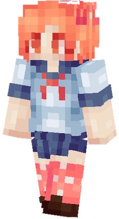 Yandere Simulator Uniform Texture, Kokomi Minecraft Skin, Hana Yandere Simulator Girl, Skin Minecraft Girl Png, Yandere Simulator Info-chan, Hama Beads Minecraft, Lego Minecraft, Monster High Custom