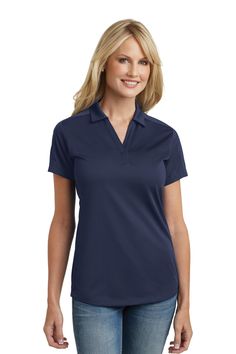 Shop Port Authority L569 in True Navy & get instant bulk discounts. This is 100.00% Polyester Women Polo Shirt | Ships Fast | Award-Winning Customer Service. Blue Polo Shirt, Plain Shorts, Workwear Jacket, Port Authority, Polo Blue, Blue Polo, Ladies Short, Polo Shirt Women, Performance Wear