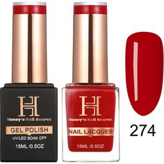 Honey's Nail Secret Duo - UV/LED Soak Off Gel Polish 0.5 oz. + Nail Lacquer 0.5 oz. - #HP 274 Spa Prices, With Nails, Nail Services, Long Lasting Nails, Soak Off Gel, Uv Lamp, Nail Technician, The Salon, Gel Manicure