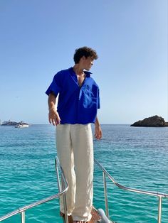 Vacation Outfits Men, Linen Pants Outfit, Chique Outfit, Mens Linen Pants