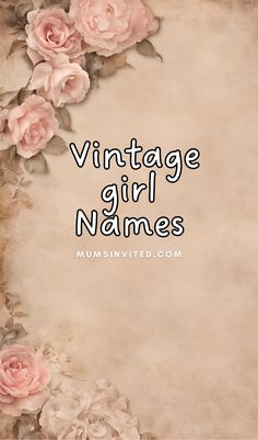 Uncover the beauty of rare vintage girl names with rich meanings and charming nicknames. These unique and uncommon names are perfect for parents looking for something special for their little one. Discover rare names with timeless elegance and charm that are sure to stand out. Traditional girl names. Classic baby girl names. Old timey girl names. Victorian vintage girl names. vintage girl names aesthetic. Vintage Baby Names And Meanings. Vintage Baby Names.Rare Baby Names.Traditional Baby Names Unique Baby Names List, Baby Names Traditional, Girl Names Aesthetic, Preppy Girl Names, Trendy Girl Names, Vintage Girl Names, Old Fashion Girl Names, Celestial Baby Names, Traditional Girl Names