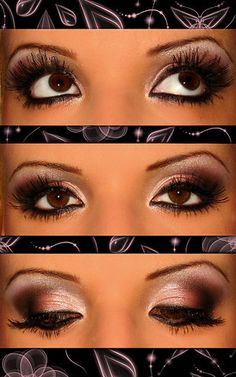 so pretty Pink Smokey Eye, Smink Inspiration, Long Lashes, Makeup For Brown Eyes, Pretty Makeup, Cute Makeup