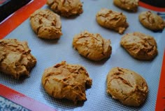 freshly baked cookies on a baking sheet ready to go into the oven