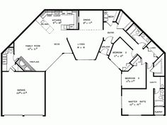 the floor plan for a two bedroom apartment