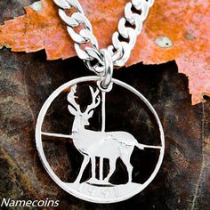 Deer hunting Jewelry, Cross hairs necklace, hand cut coin – NameCoins Turkey Necklace, Softball Necklace, Hunting Jewelry, Cut Coin Jewelry, Hair Necklace, Silver Quarters, Jewelry Cross, Coin Art, Wild Turkey