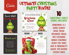 the grinch christmas party game is on sale