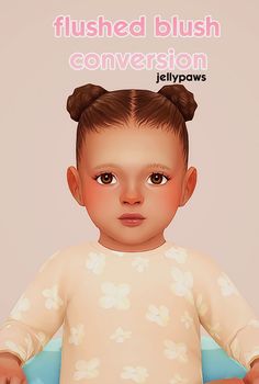 Sims 4 Flushed Blush, Infant Blush Sims 4, Sims 4 Infant Makeup Cc, Sims 4 Cc Infant Blush, Sims 4 Infant Makeup, Infant Eyelashes Sims 4, S4cc Infant, Sims 4 Cc Kids Skin Details, Baby Hair Sims 4 Cc