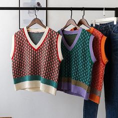 Mo Mo's Argyle Sweater Vests Woodland Gatherer Australia BNPL Afterpay Cottagecore Aesthetic Clothes, Vest Knitted, Argyle Vest, Pullover Vest, Winter Outfits Aesthetic, Argyle Sweater Vest, Vest For Women, Boho Festival Fashion, Winter Pullover