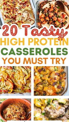 20 tasty high protein casseroles you must try