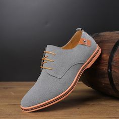 Category:Oxfords; Upper Materials:Suede; Embellishment:Metal; Season:Spring; Gender:Men's; Toe Shape:Pointed Toe; Style:Casual,Vintage; Outsole Materials:Rubber; Occasion:Office  Career,Outdoor,Daily; Closure Type:Lace-up; Pattern:Color Block; Shipping Weight:0.714; 2023 Trends:Comfort Shoes,Suede Shoes; Foot Length:; Size chart date source:Provided by Supplier. Black Oxford Shoes, Black Oxfords, Casual Dress Shoes, Comfort Shoes, Suede Lace, Green Suede, Vintage Casual, Mens Oxfords, Mens Green