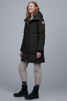 Canada Goose Parka, Canada Goose Women, Tricot Fabric, Parka Style, Jackets Winter, Womens Parka, Down Jackets, Fur Hood, Winter Coats