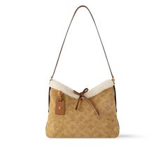 LOUIS VUITTON® - Carryall Pm - Beige Lv Carryall, Louis Vuitton Carryall, Trunk Bag, Lv Monogram, Leather Denim, Woman Bags Handbags, Wallet Pouch, Buckle Shoes, Monogram Bag