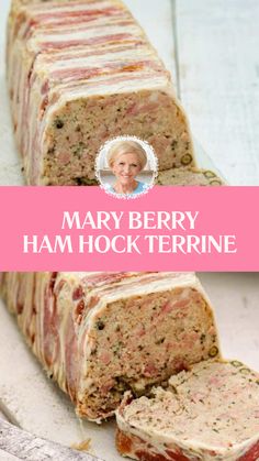 Mary Berry Ham Hock Terrine Traditional English Food, Fresh Ham, Sausage Making Recipes