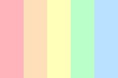 an image of pastel colors that are very different from each other in the same color scheme