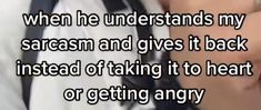 a man in white shirt and black tie with words on the back saying, when he understands my saream and gives it back instead of taking it to heart or getting angry