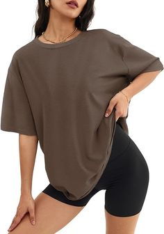 Looking for the perfect blend of comfort and style? Look no further! The Athmile Women's Oversized T-Shirts are your go-to choice for any season. With a soft, stretchy blend of polyester, rayon, and spandex, these tees promise all-day comfort and a flattering fit.✨
🛒 Ready to upgrade your casual look? Grab yours now on Amazon! Click here to shop
#Fashion #SummerStyle #CasualOutfit #OversizedTee #AthmileFashion #AmazonFinds Short Sleeve Tops