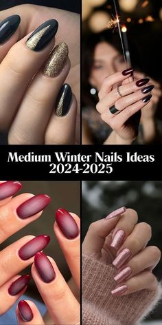 Medium Winter Nails, Chrome Dip Powder, Cute Art Designs, Summer Lipstick Colors, Winter Nails Ideas, Tiny Snowflake, Blue French Tip, Summer Lipstick, Blue French Tips