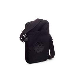 Crossbody Phone Bag - Black Tonal Zipper | Kipling.  Dimensions: 4.4"L x 6.9"H x 1"D. Crossbody Phone Bag, Kipling Handbags, Dog Walking Bag, Kipling Bags, Walking Bag, Modern Square, Mini Crossbody, Square Shape, Phone Bag