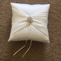 Ring Bearer Pillow, Never Used Wedding Ring Pillow Diy, Wedding Ring Bearer Pillow, Ring Boy, Ring Pillow Wedding, Ring Bearer Pillows, Ring Bearer Pillow, Ring Pillow, Copper Rings, Cute Rings