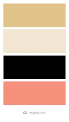 the color scheme is black, beige, and pink