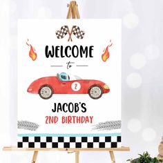 Racing Birthday Two Fast Invitation, Two Fast Two Curious, Car Invitation, Racing Birthday, Cars Invitation, Cars Birthday Invitations, Custom Party Invitations, Birthday Welcome Sign