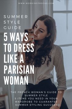 Parisian Woman, Style Quizzes, Dress Like A Parisian, Women Tips, Wardrobe Styling, Soft Dramatic, French Women Style, Summer Style Guide, Parisian Women