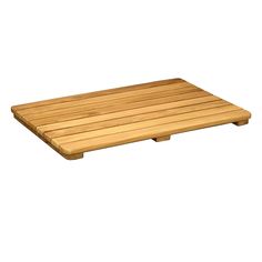 a close up of a wooden board on a white background