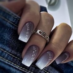 January Nail Designs, Unghie Sfumate, Fancy Nails Designs, Stylish Nails Designs, Smink Inspiration, Colorful Nails, Short Acrylic Nails Designs, Nail Designs Glitter, New Year's Nails