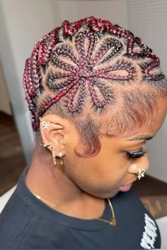 Head Braid, Cornrows Natural Hair, Very Short Hair, Hair Flip, Boho Braids, Black Braids, Brazilian Human Hair, Baddie Hairstyles