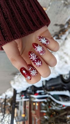 These Christmas Nails Nail Art Ideas – Get Ready to Shine! 💅. Get festive with these stunning Christmas Nails Nail Art ideas that will make your nails the talk of every holiday party! From elegant Christmas Gel Nails to chic Christmas Nails Acrylic, there\'s a look for everyone. 🎅✨ Want something fun and easy? Try Cute Christmas Nails or go with Christmas Nails Easy for a quick, stylish look. Bring on the Festival Nails and show off Her Nails with confidence. If you’re in a rush, Stick On Nai... Nails Rose