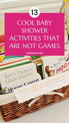 Baby Shower Activities That are Not Games Baby Shower Gift Game, Thoughtful Baby Shower Games, Baby Sprinkle Activities For Guests, Keepsake Baby Shower Ideas, Cute Baby Shower Activities, Baby Shower Without Games, Baby Shower Advice Ideas, Baby Shower Non Traditional, Baby Shower Non Game Ideas