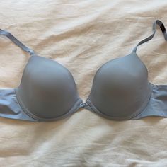 Lightly Lined Light Blue Push-up Bra, White Bustier, Tan T Shirt, 32d Bra, Victoria Secret Lingerie, Triangle Bralette, Plunge Bra, Black Bra, Black Sports Bra