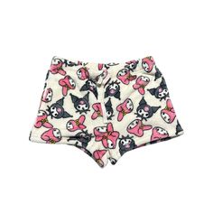 My Melody & Kuromi Sleeping Shorts Nwot Pink Elastic Waistband Shorts For Pajama Party, Pink Short Length Bottoms For Sleepover, Multicolor Short Bottoms For Sleepover, Pink Short Bottoms For Sleepover, Cute Multicolor Short Bottoms, Cute Pink Bottoms For Sleepover, Playful Pink Bottoms For Sleepover, Playful Pink Short Bottoms, Cute Multicolor Bottoms For Loungewear