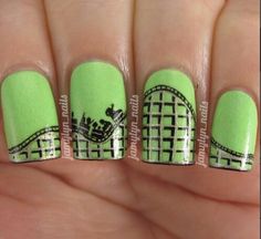 Muscular Dystrophy, Nail Designs Spring, Cool Nail Designs, Creative Nails, Valentine's Day Nails, Gold Nails, Pastel Green, The Bridge