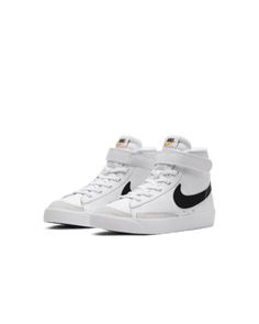 Your little baller can rule the sneaker game in the Nike Blazer Mid '77. The vintage look and comfortable feel help this court classic transcend the hardwood into a legend of street style. Shown: White/Total Orange/Black Style: DA4087-100 Nike Blazers High Tops, Nike Blazers High, Blazers Nike, Kids Blazers, Nike Blazers, Nike Blazer Mid 77, Nike Blazer Mid, Blazer Mid, Sneaker Games