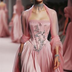 ai, digital art, image, character, illustration, cartoon, fantasy, design, animation, icons, 3D, comic, painting, manhwa, pfp, pp, cover Valdrin Sahiti Dresses Pink, Corset Dress Historical, Off The Shoulder Princess Dress, Vintage Princess Gown, Royalty Aesthetic Queen, Marie Antoinette Gown, Theatrical Romantic Lines, Historical Manhwa Outfits, Pink Woman Aesthetic