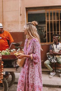 Street Style Oversized, Boho Street Style, Look Boho Chic, Mode Hippie, Estilo Hippie, Mode Boho, Looks Street Style, Dress Tunic, Dress Boho