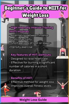 **High-Intensity Interval Training (HIIT)** is a workout style that alternates between intense bursts of activity 💥 and short rest periods 🛑. It’s designed to get your heart rate up 💓 and burn maximum calories 🔥 in a short time ⏱️, making it perfect for weight loss and fitness improvement! 💪 #HIIT #FitnessGoals #WeightLoss #weight loss #hiit workout #hiit workouts #exercise #exercises #exercise aesthetic #exercise plan Aesthetic Exercise, Exercise Aesthetic, Quick Makeup Routine, Hiit Benefits, Hiit Workout Routine, Workout Hiit, Hiit At Home, Military Workout, Mini Workouts