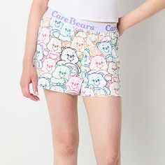 # Pieces In Set: 1 PairFeatures: Comfort WaistbandCharacter: Care BearsClosure Type: Full ElasticApparel Length: 18.75 InchesFiber Content: 95% Polyester, 5% SpandexFabric Description: JerseyInseam: 3 In Care: Tumble Dry, Machine WashCountry of Origin: Imported Cute Shorts With Elastic Waistband For Loungewear, Casual Pajama Shorts With Elastic Waistband For Bedtime, Relaxed Fit Bedtime Shorts With Elastic Waistband, Relaxed Fit Shorts With Elastic Waistband For Bedtime, Relaxed Fit Elastic Waistband Shorts For Bedtime, Pajama Shorts With Elastic Waistband For Bedtime, Cute Cotton Short Sleepwear, Cute Cotton Sleepwear Short Length, Elastic Waistband Pajama Shorts For Bedtime