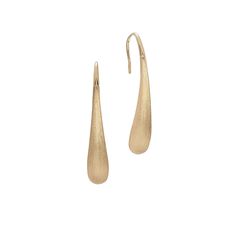 Marco Bicego 18K Yellow Gold Small Modern Teardrop Earrings Marco Bicego, Gold Collection, Sleek Look, Teardrop Earrings, Jewelry Accessories, Yellow Gold, Sleek, Yellow, Gold