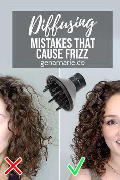 Curly Hair Men Haircut, Fine Curly Hair, Curly Hair Care Routine, Hair Diffuser, Curly Hair Tutorial, Curly Hair Routine, Curly Hair Care, Frizzy Hair