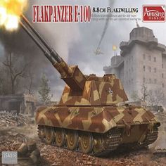 ad eBay - Amusing Hobby 1/35 35A016 8.8cm Flakzwilling Flakpanzer E-100 - Buy Now, click the link (eBay)