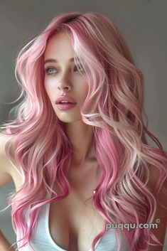 Pink Ombre Hair - A Trendy Transformation! - Puqqu Extension Hair, Hair Color Techniques, Color Your Hair, Hair Color And Cut, Tone Hair, Pink Ombre, Aesthetic Hair