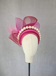 Fashion Headgear, Vintage Wedding Hats, The Wizard Of Oz Costumes, Race Hats, Seussical The Musical, Race Day Fashion, Fascinator Hats Diy, Floral Fascinators, Diy Hair Accessories Ribbon