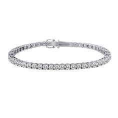 Classic Tennis Bracelet – Stephanie Gottlieb Stephanie Gottlieb, Bracelet Tennis, Diamond Tennis Necklace, Diamond Tennis Bracelet, Gold Bead Bracelets, White Gold Jewelry, Star Bracelet, Tennis Bracelet Diamond, Eternity Band Diamond