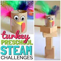 Turkey STEAM Activity Pack - Preschool STEAM - Turkey Preschool, Preschool Turkey, Preschool Steam, Disguise A Turkey, Turkey Activity, Stem Activities Preschool